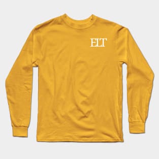 ELT White Logo Long Sleeve T-Shirt